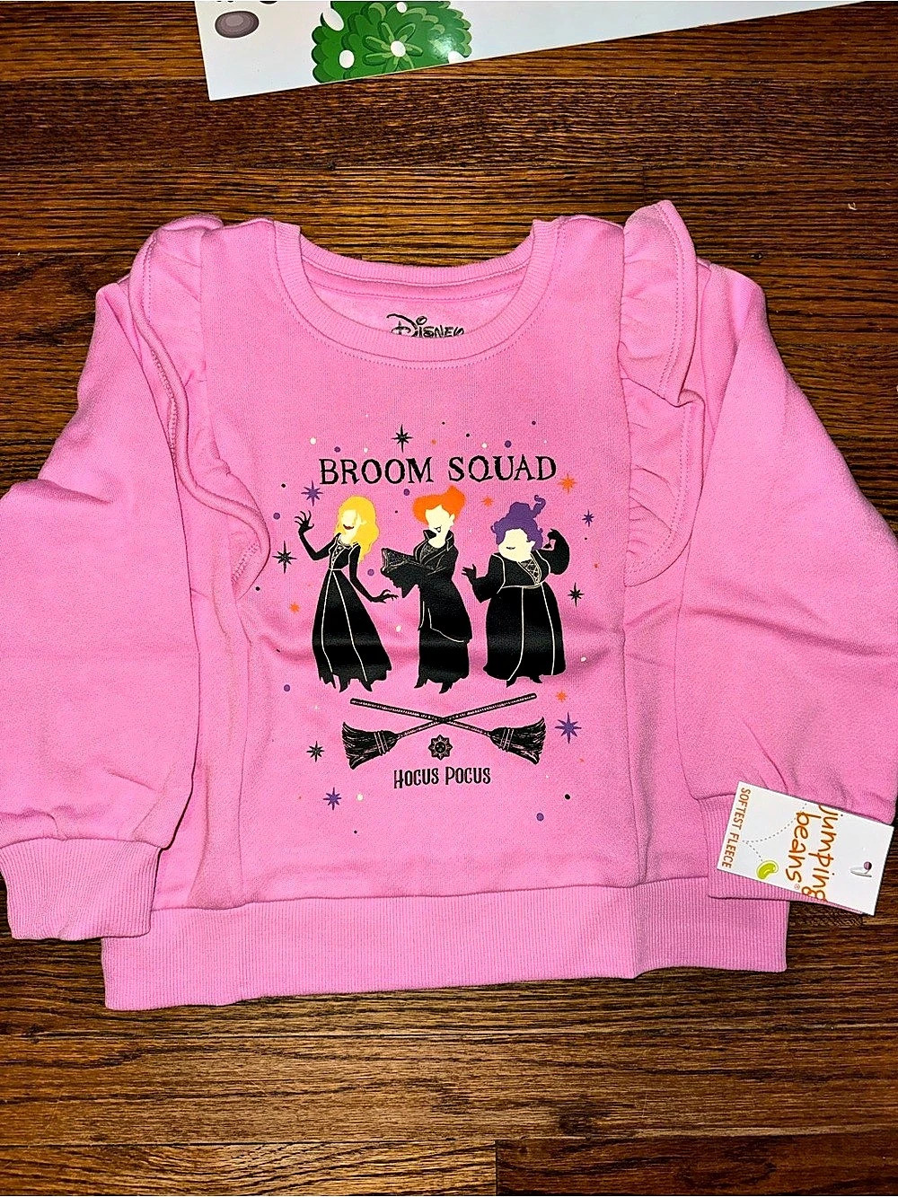 Toddler Hocus Pocus Halloween Sweatshirt. NWT